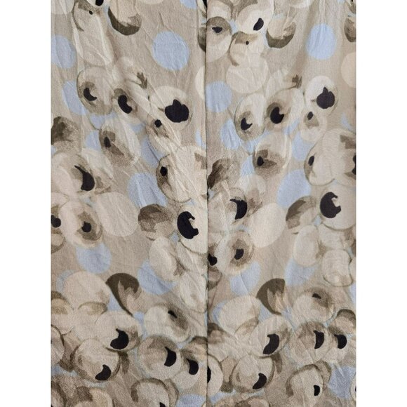 Armani Collezioni No Sleeve Spring Pattern Blouse Top Size 46 USA Large - Picture 5 of 7